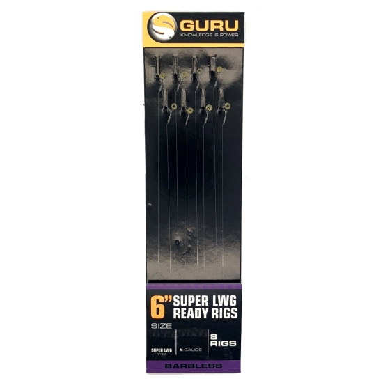 GURU przypon SUPER LWG ready rig 6" roz 14
